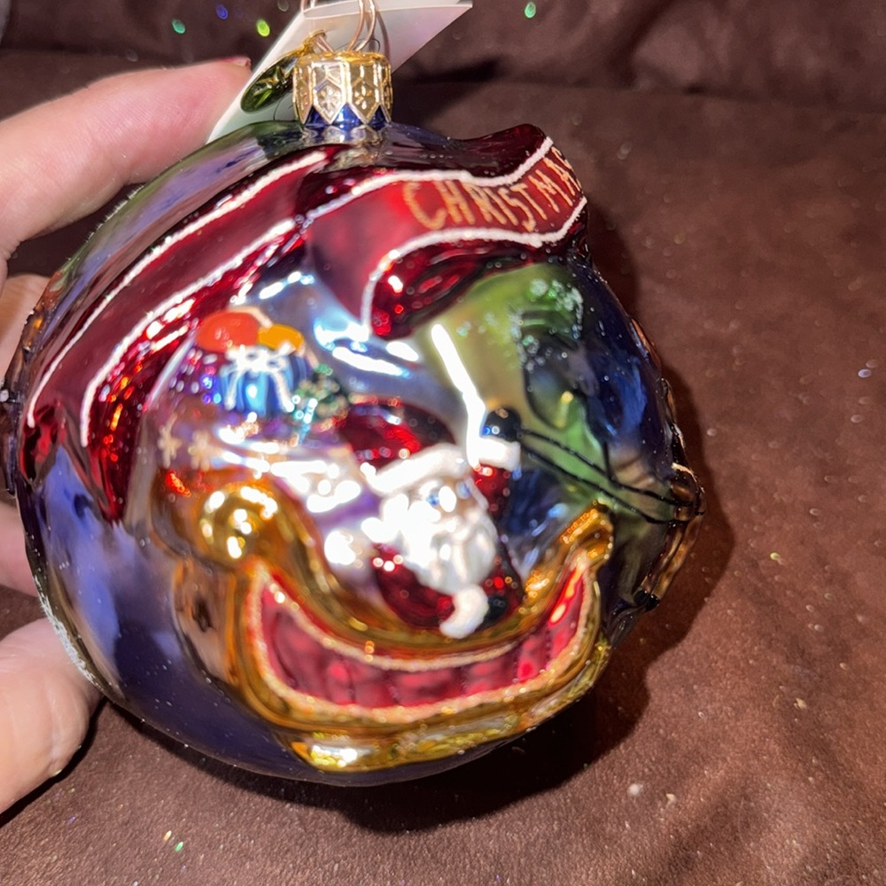 🐈‍⬛ Christopher Radko ornament “Globe Trotter” - Picture 9 of 9